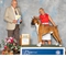 Ed takes WD, BW and a 4 point major to complete his AKC championship at the Northeastern Maryland KC show on June 9, 2021 under judge Dr. Albert P. Bianchi, handled by Heather Bremmer.
