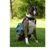 Newman modeling his backpack
                                    and ready to go hiking.
